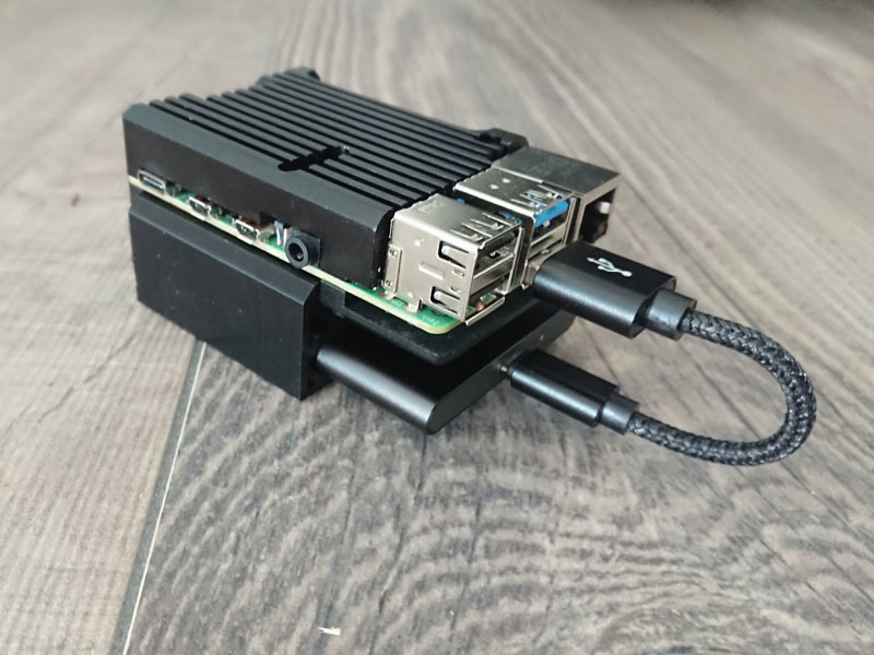 Raspberry Pi and SSD wall bracket by Marcel Klapwijk Download free