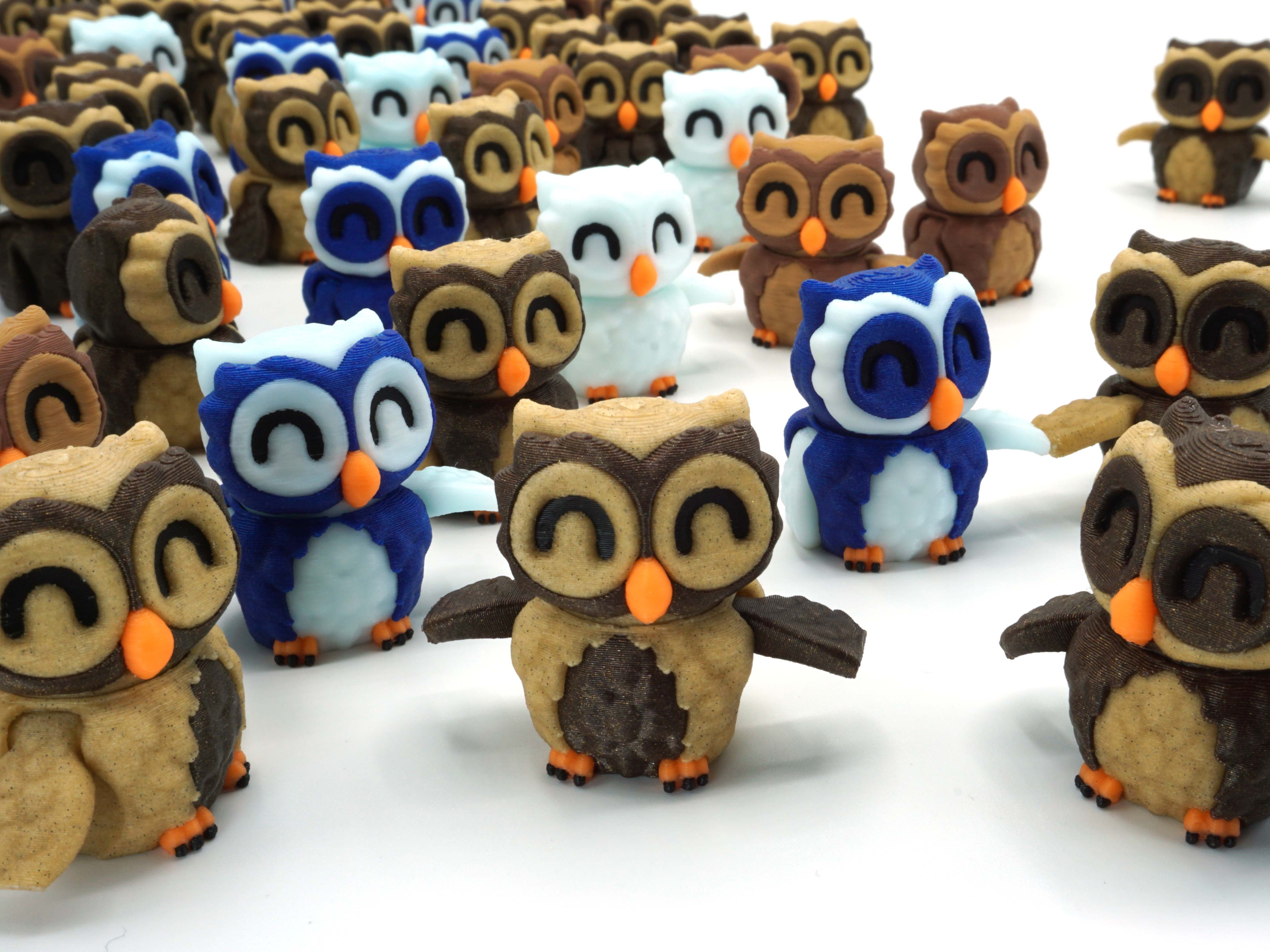 Miniatura 4 do modelo 3D Tiny Owl