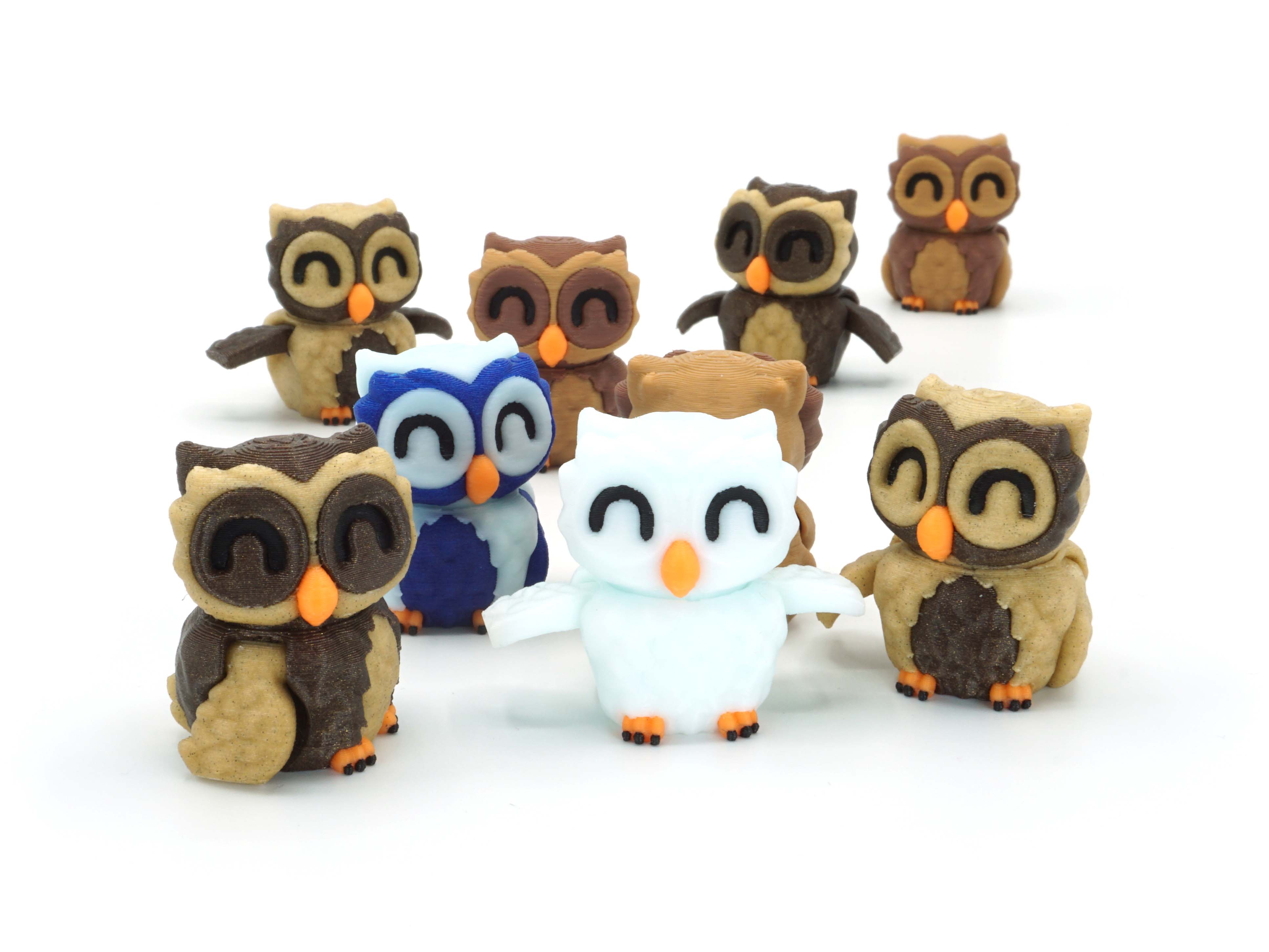 Miniatura 8 do modelo 3D Tiny Owl