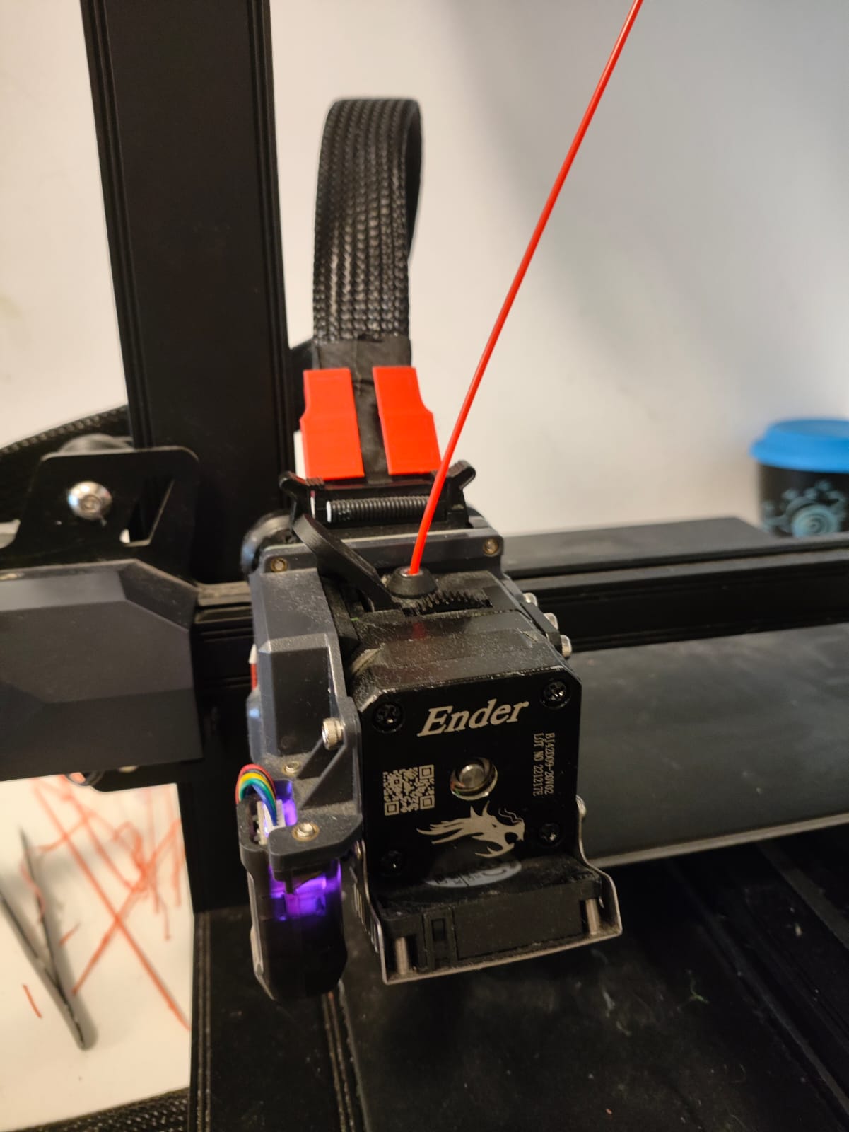 Miniatura 2 do modelo 3D Ender 3 S1 Cable Protector