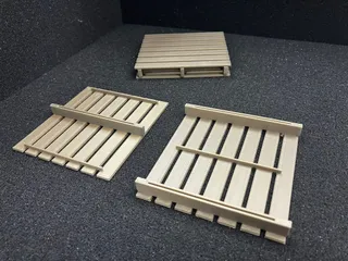 Pallet for the forklift attachment - no glue