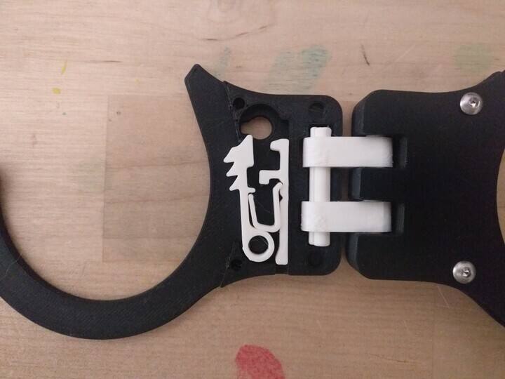 Miniatura 2 do modelo 3D Heavy double hinge handcuffs (remix)
