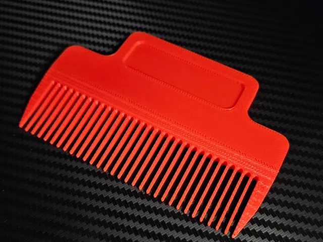 beard & mustache comb