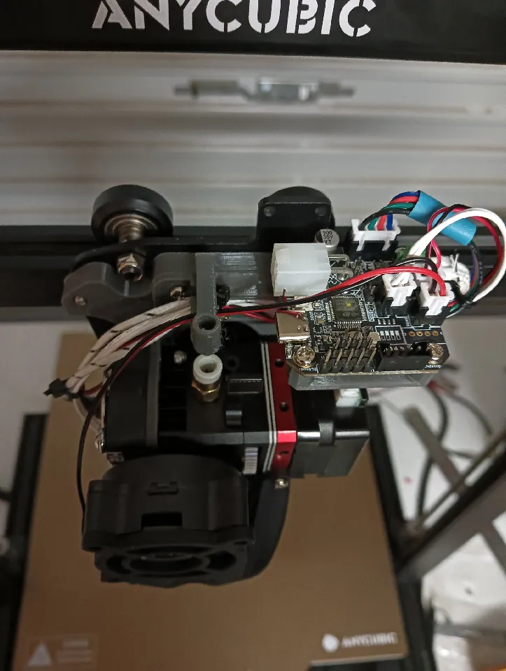 biqu h2v2s mount kobra max & vyper & kobra plus by PlasticBurners