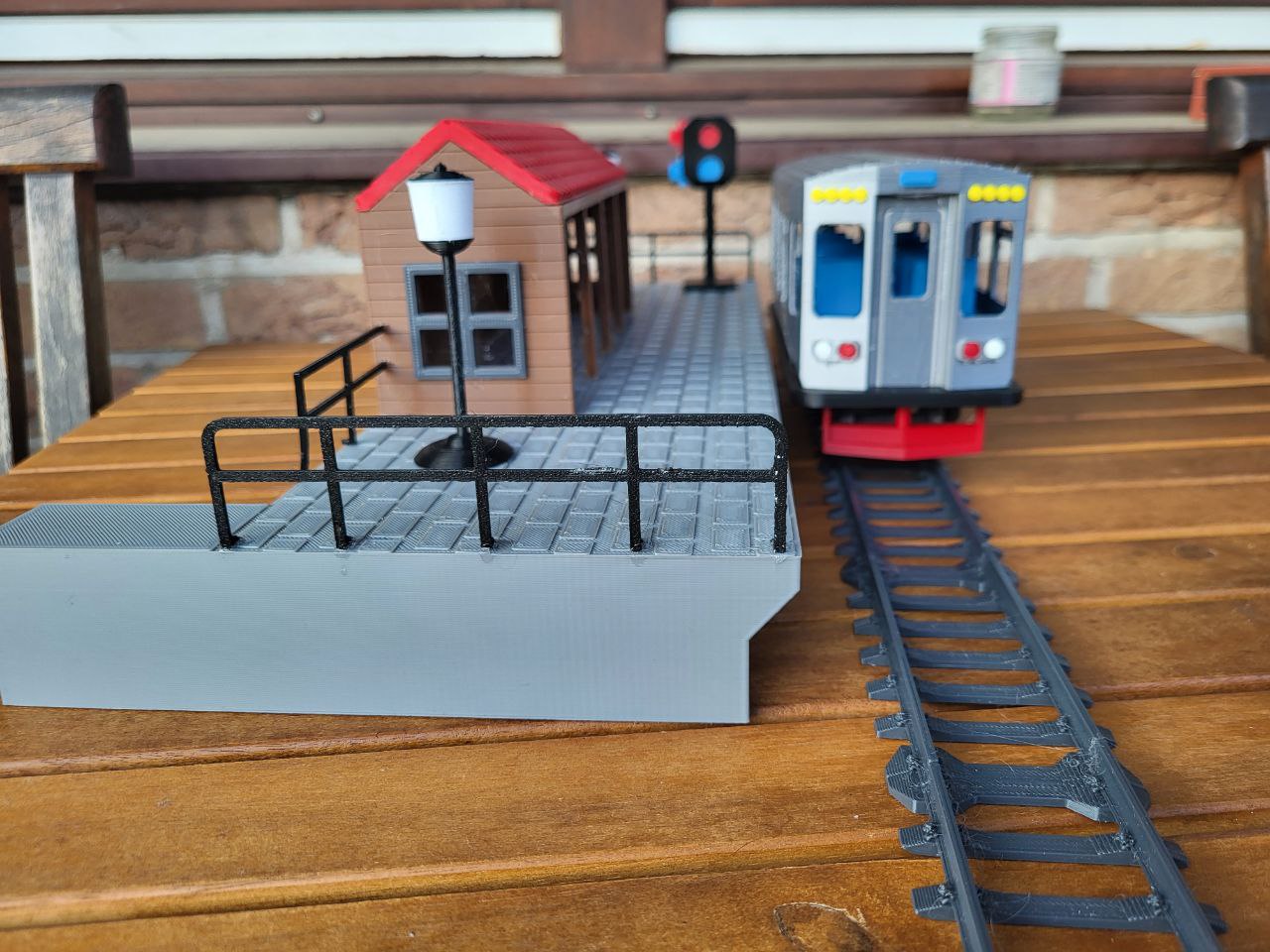 Toy Train Station