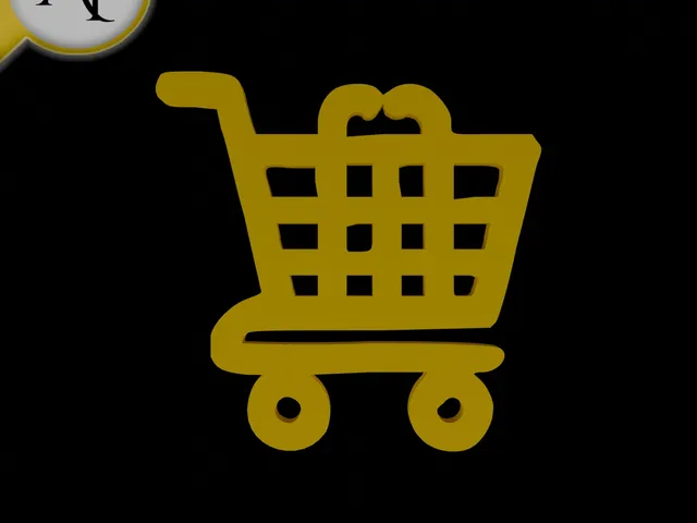 Simple Shopping Cart Symbol - 2D Art