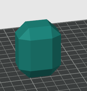 3d Minecraft emerald