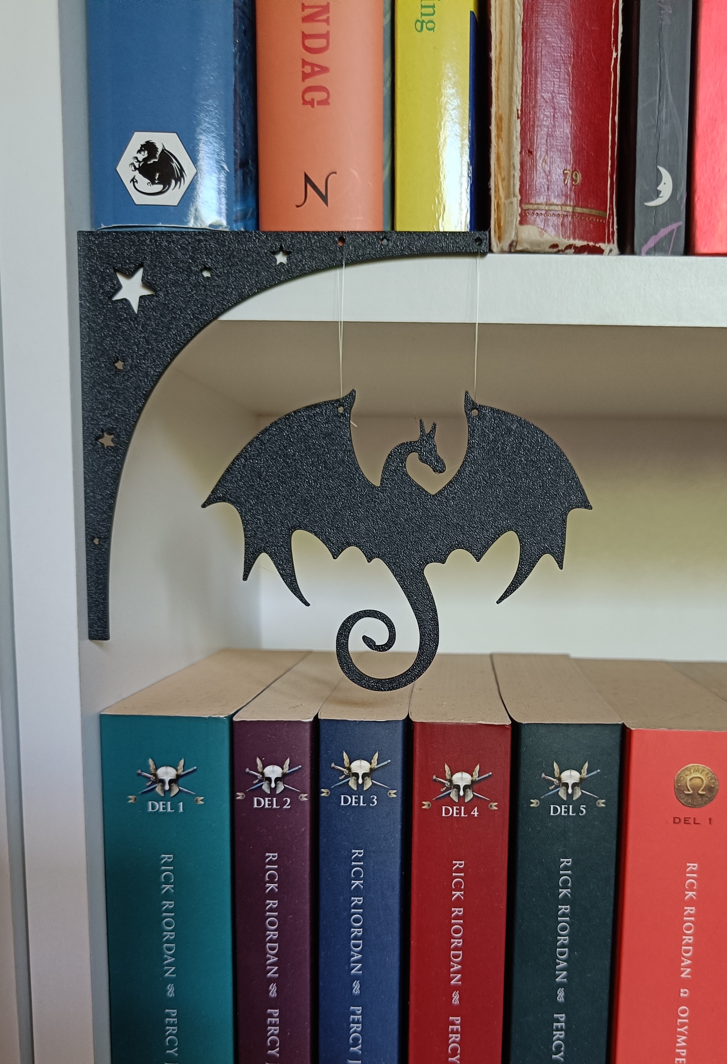 Book corner dragon