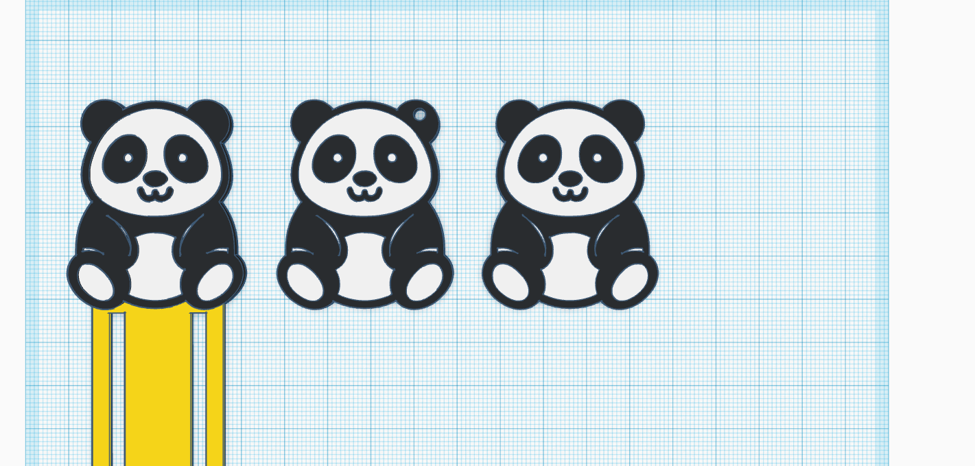 Miniatura 4 do modelo 3D Panda Bear