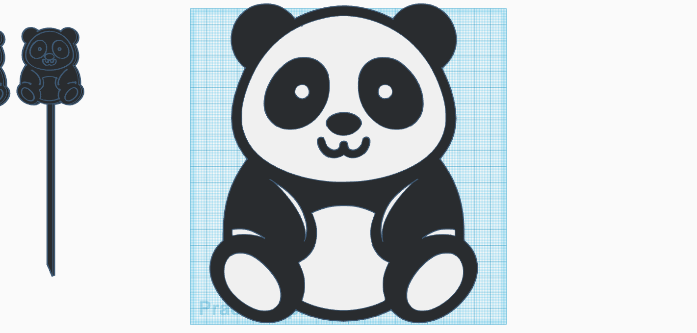 Miniatura 5 do modelo 3D Panda Bear