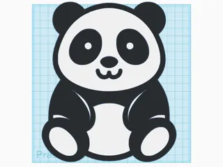 Panda Bear by Eva Máčová | Download free STL model | Printables.com