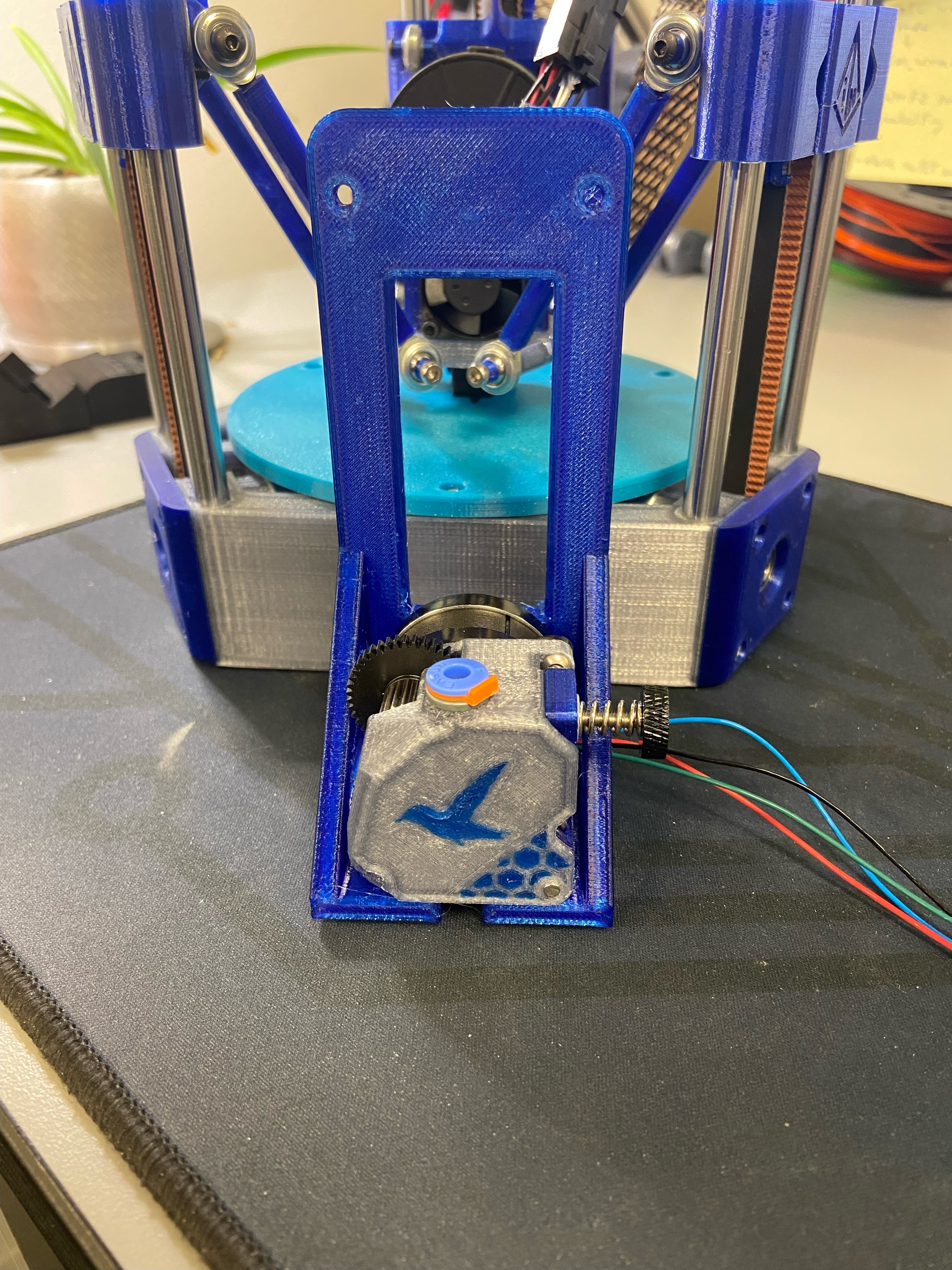 LGX Lite extruder mount for Min Delta