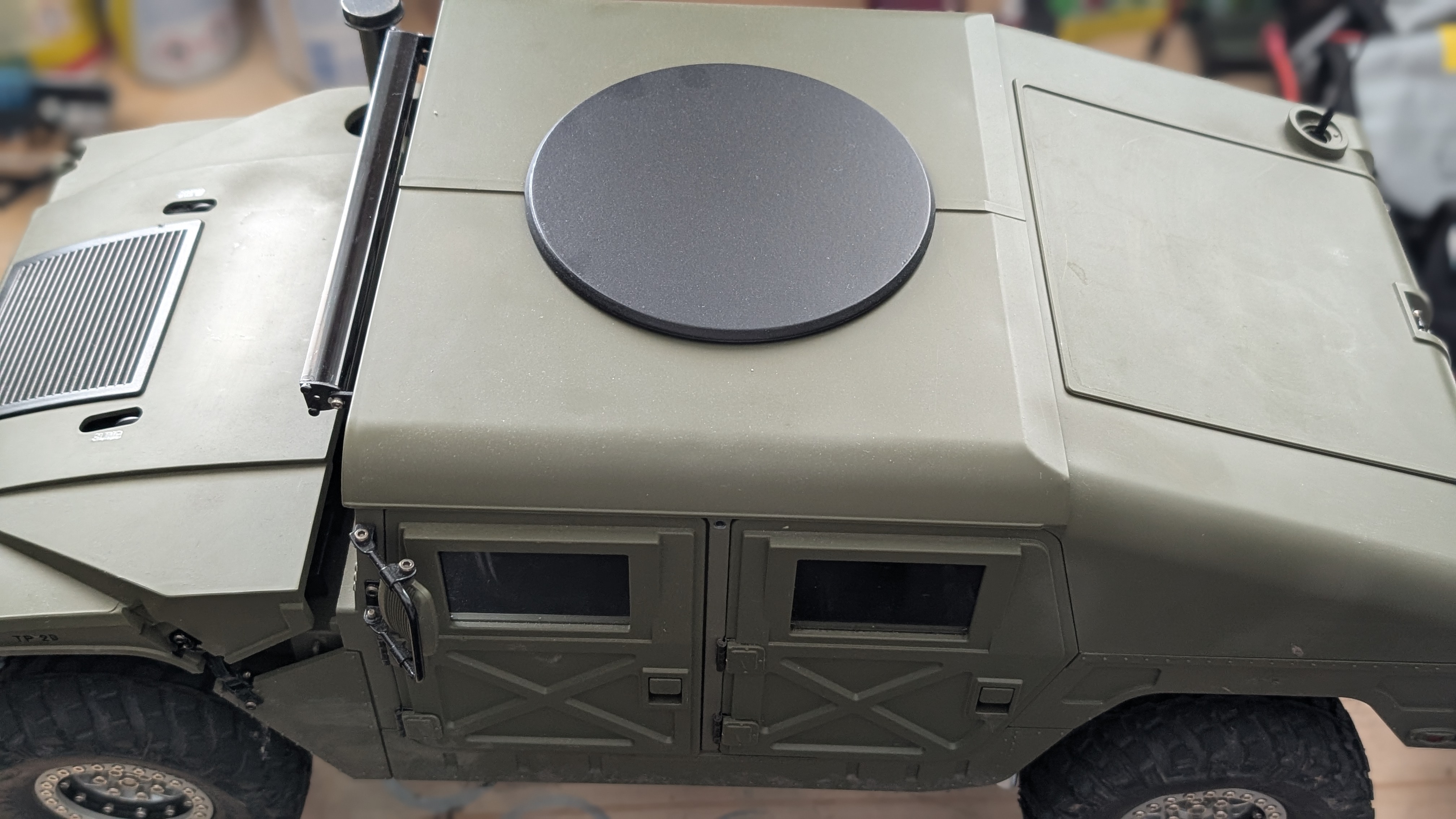 HG P408 Humvee turret cover