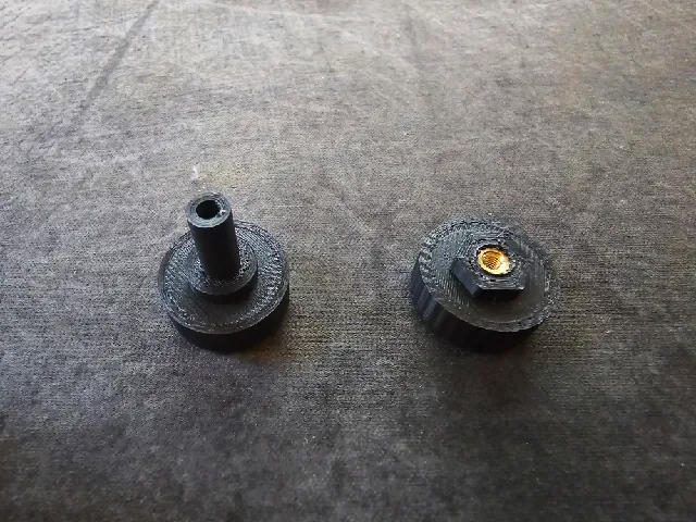 M3 Heatset Thumb Screw Set for Sneaks Raspberry Pi Camera Mount