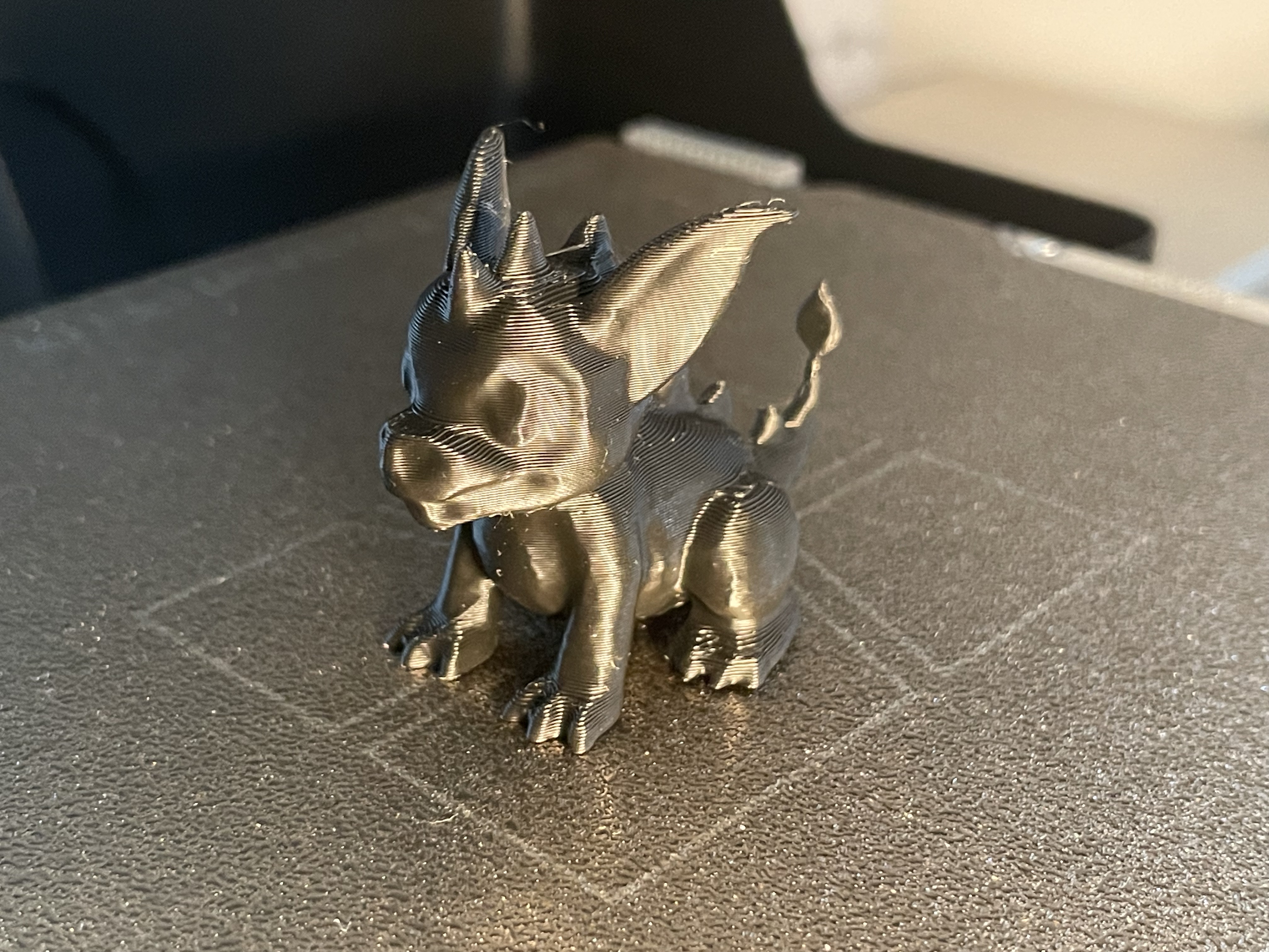 Miniature Small Dragon: Fast Print, Detailed and Enchanting