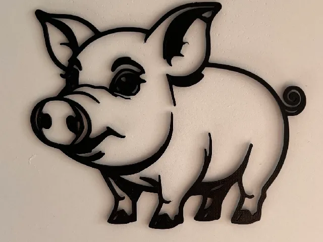 Pig Wall Art #1
