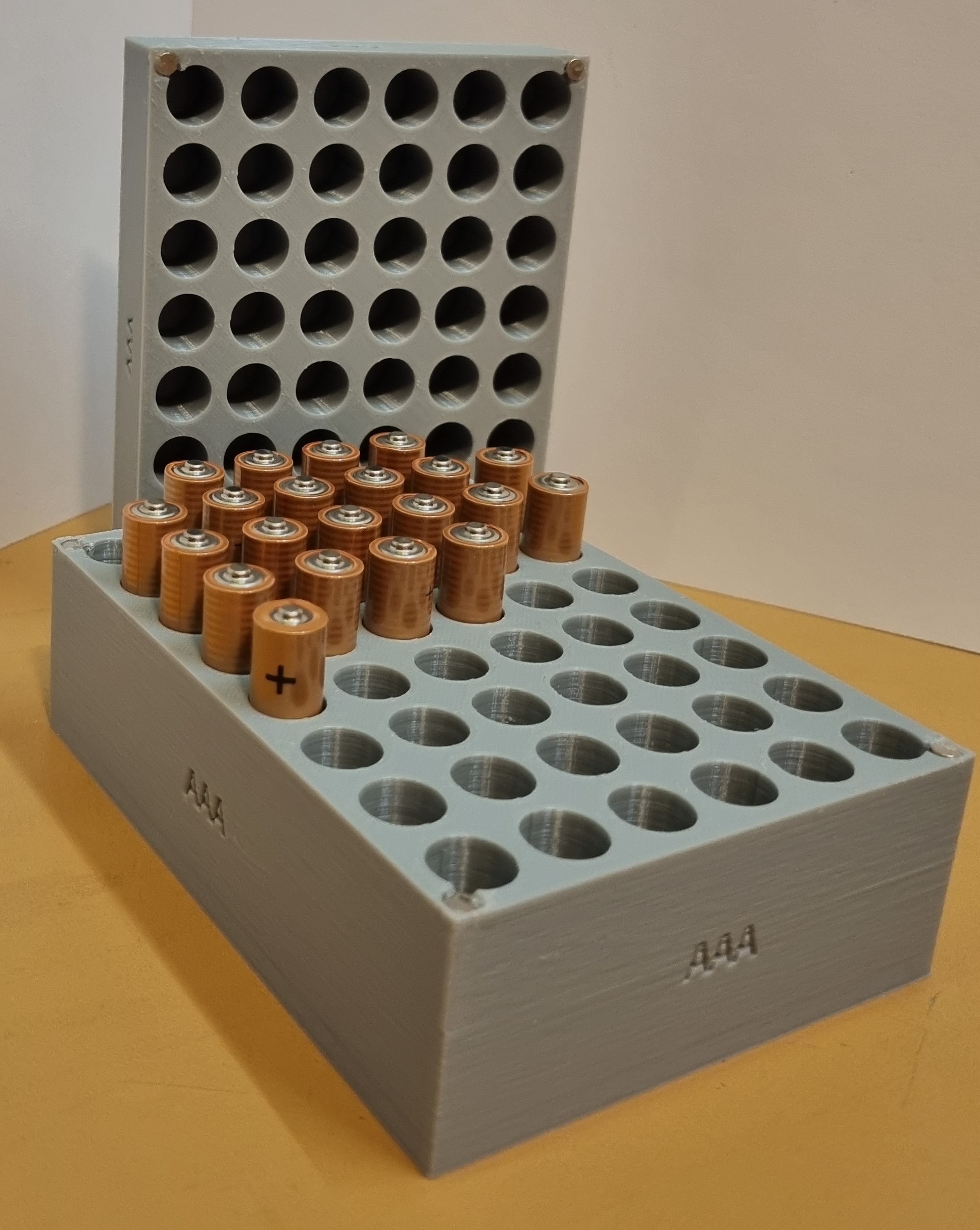 Battery organizers