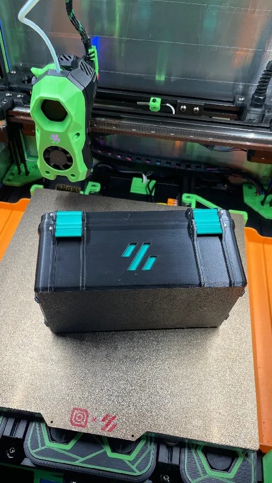 TS101 Large box with Voron Logo by 3DeezNutz | Download free STL model ...