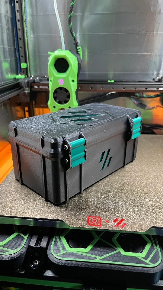 TS101 Large box with Voron Logo by 3DeezNutz | Download free STL model ...