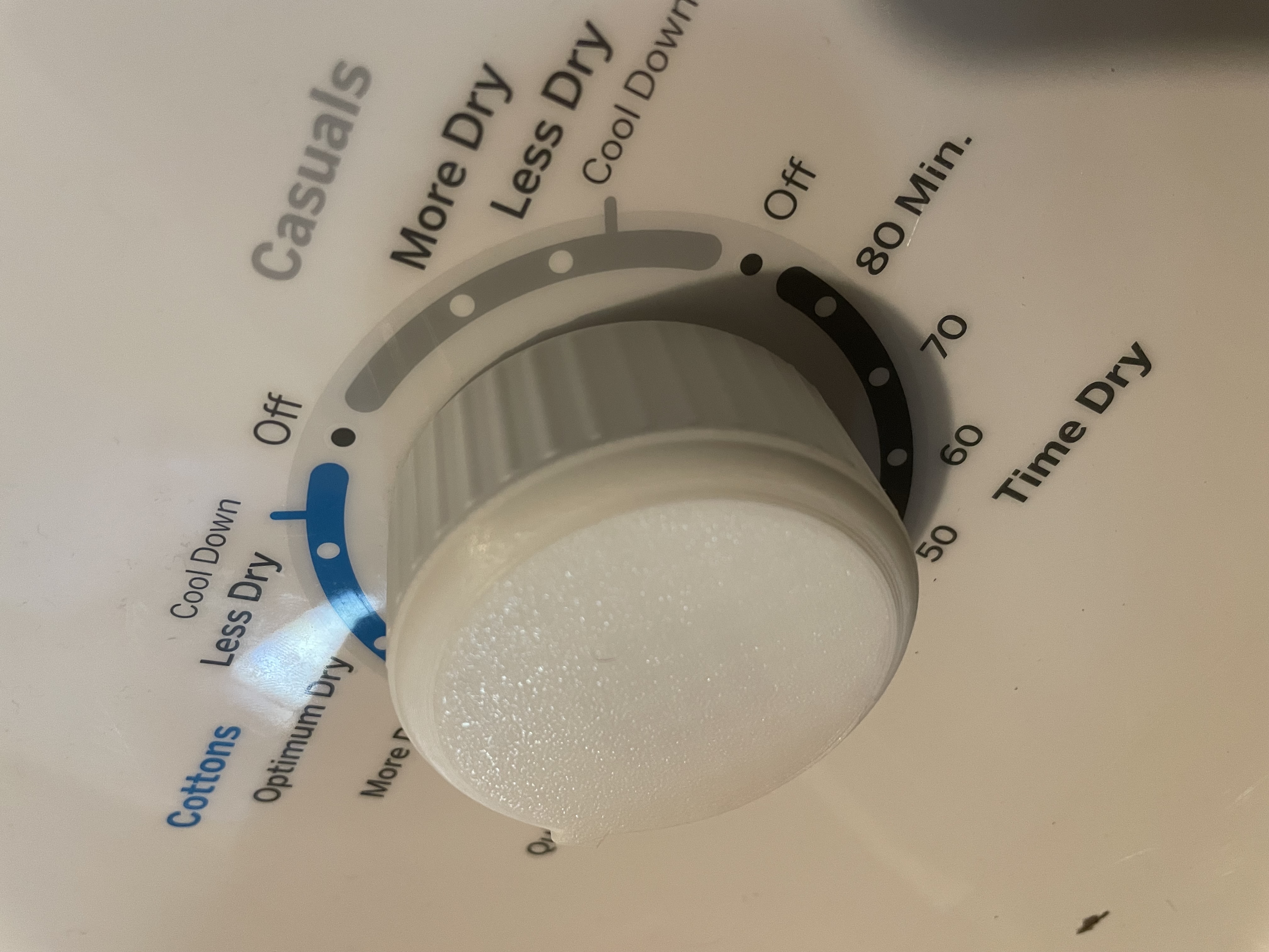 GE Dryer Knob