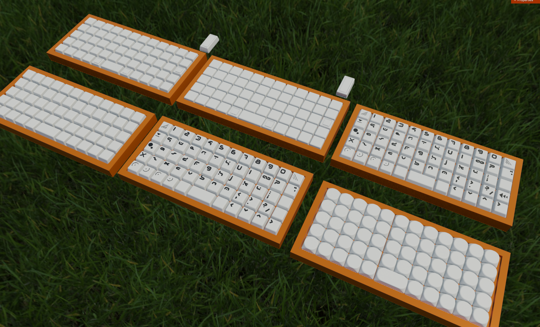 MetaCap key caps