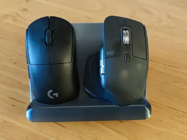 Logitech G Pro Wireless and MX Master 3S mouse stand