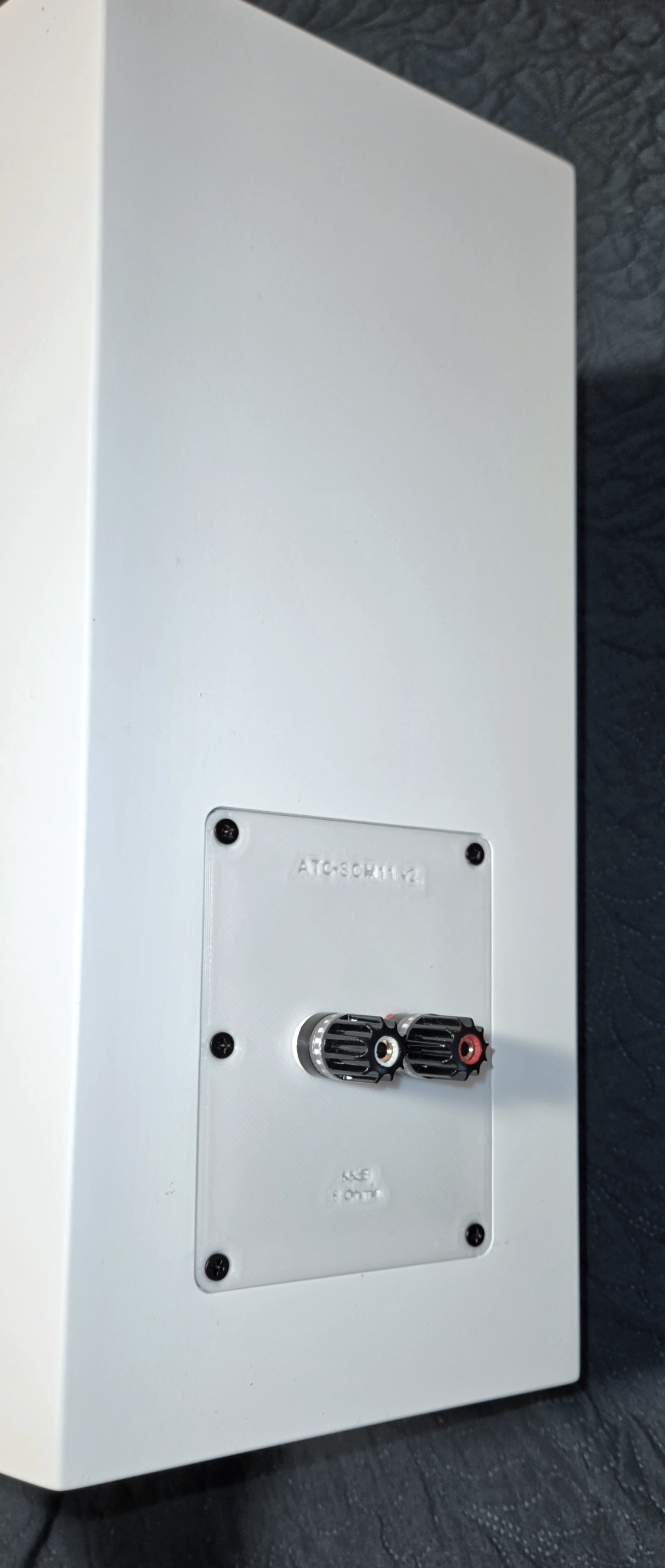 ATC SCM11 v2 Speaker binding post plate