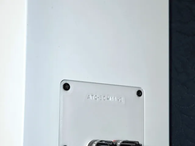 ATC SCM11 v2 Speaker binding post plate