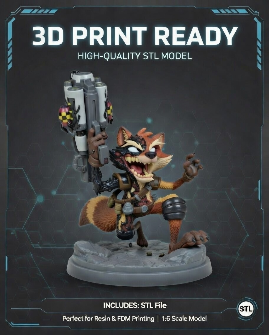 venomized rocket racoon