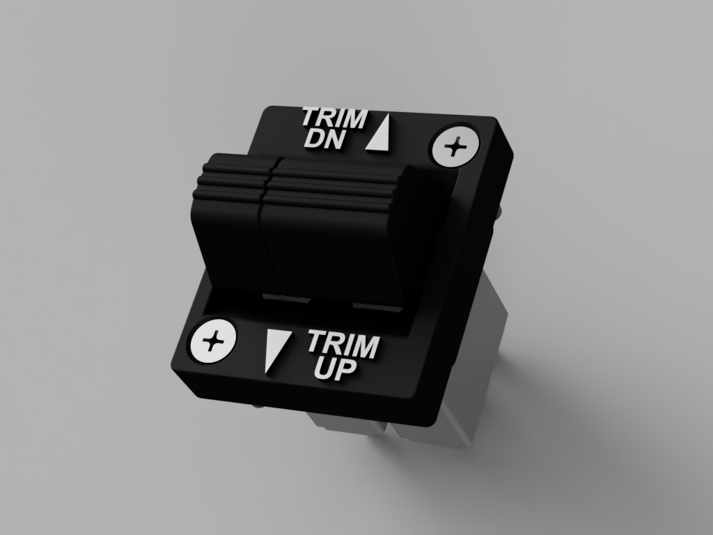 Trim Switch for Flight Simulation