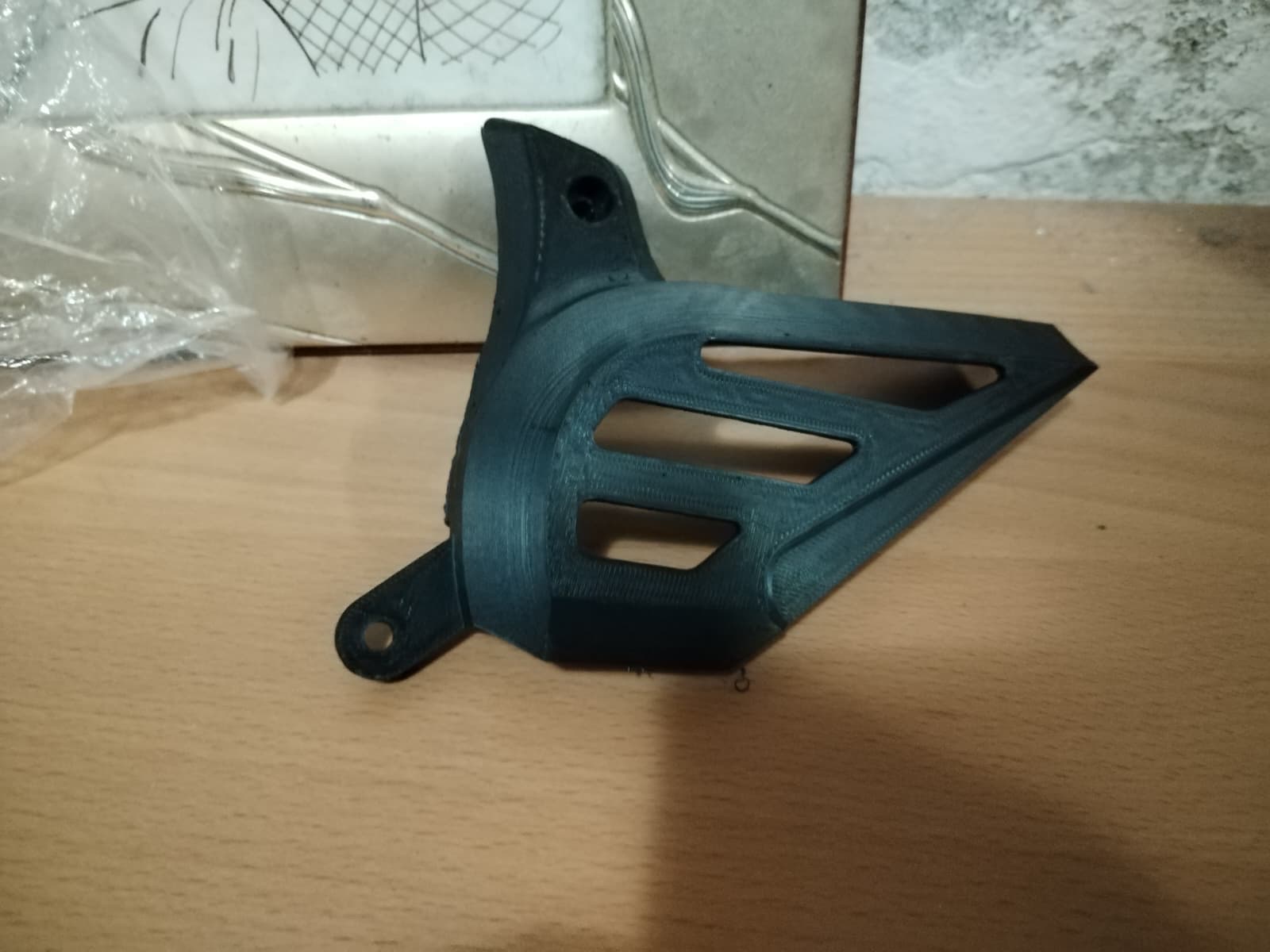Minarelli Am6 Sprocket Cover (Beta 50cc) 3D model
