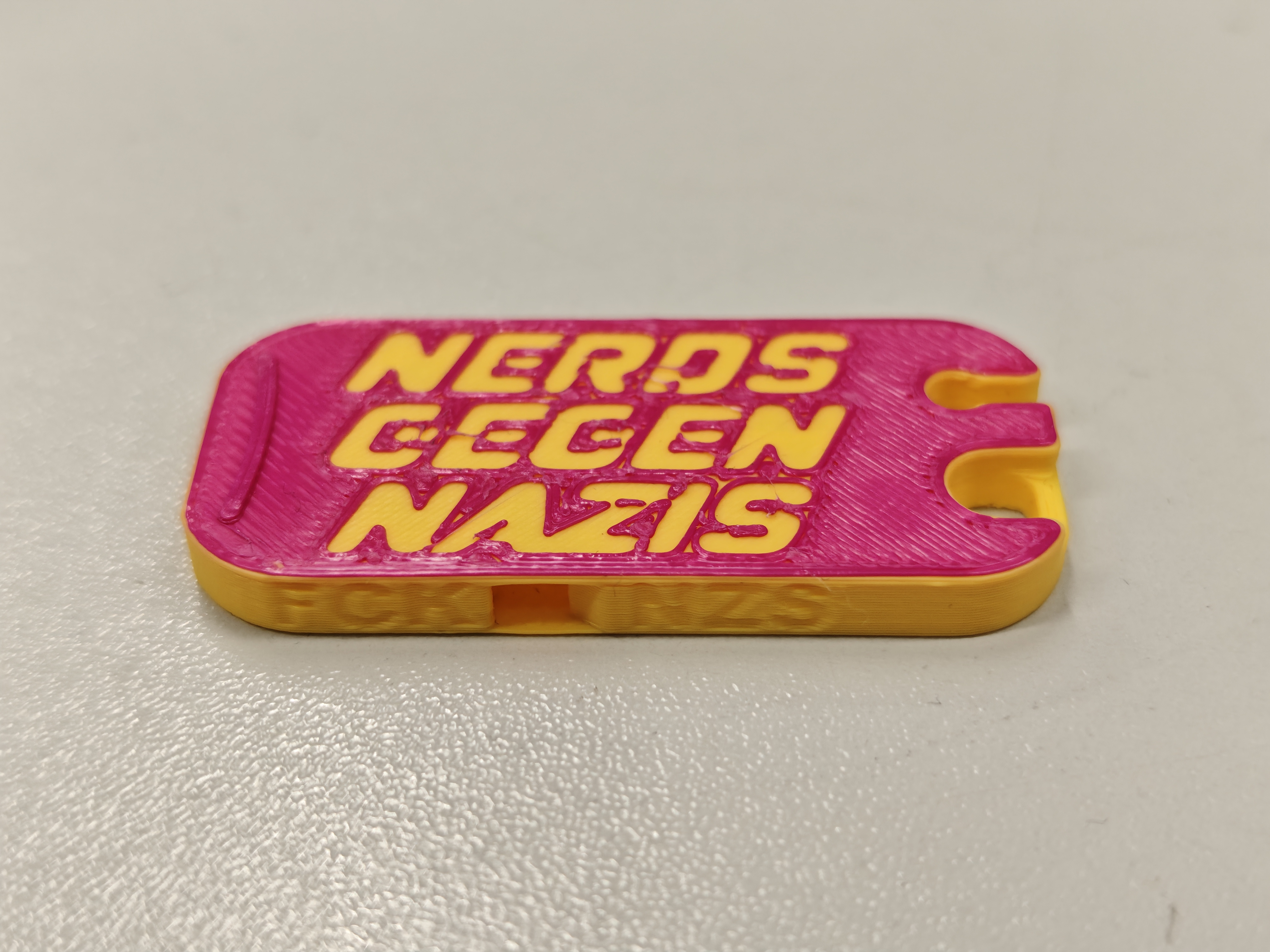 Flache Pfeife Nerds gegen Nazis