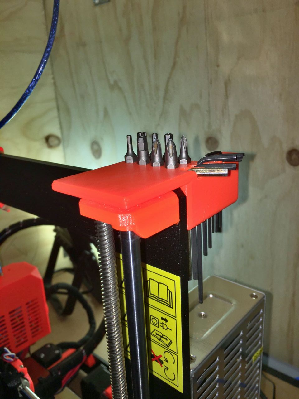 Prusa MK3 Clip-On Tool Holder