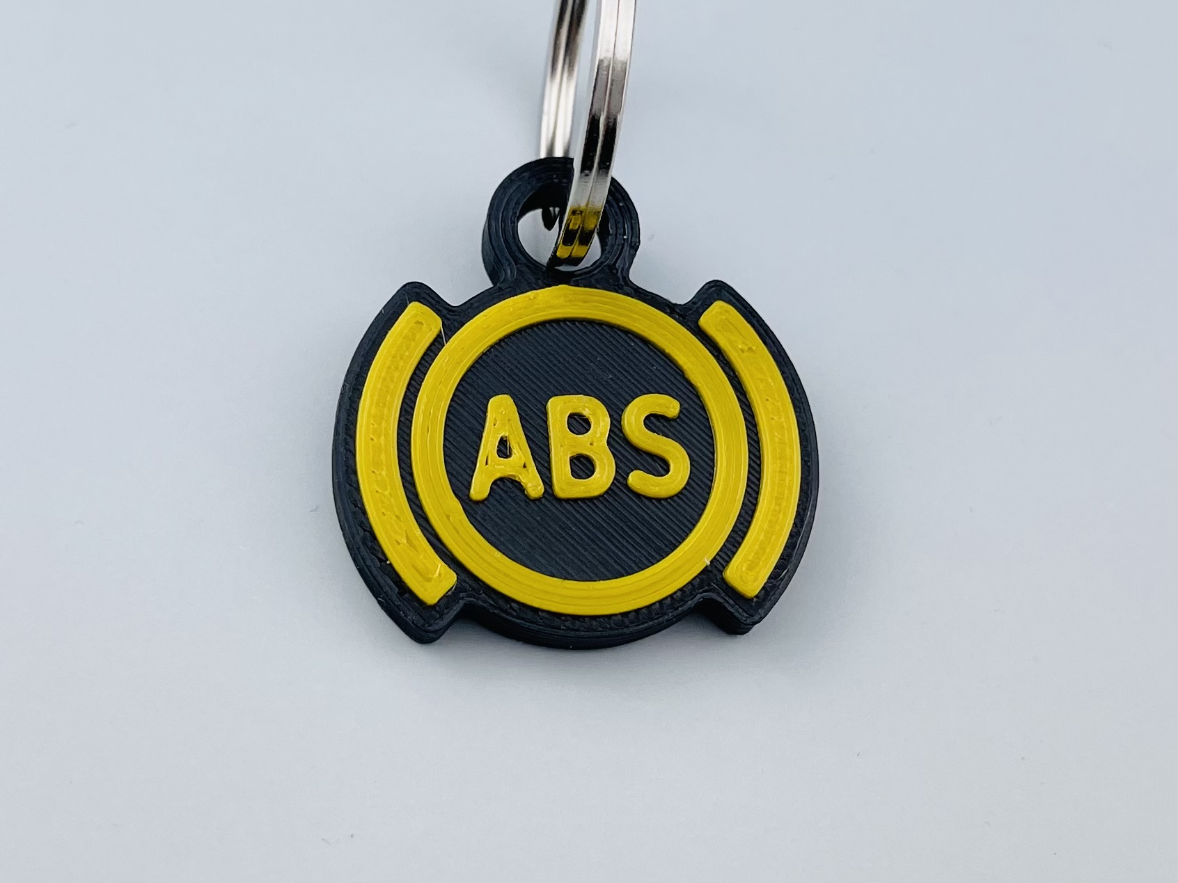 Miniatura 2 do modelo 3D ABS Warning Light Keychain