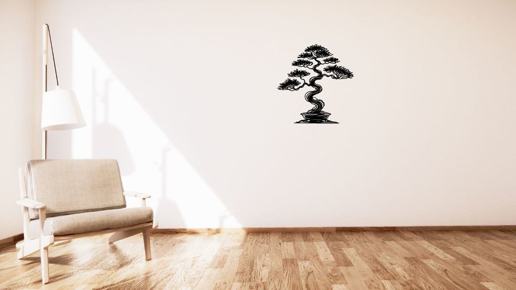 Bonsai wall or table decoration