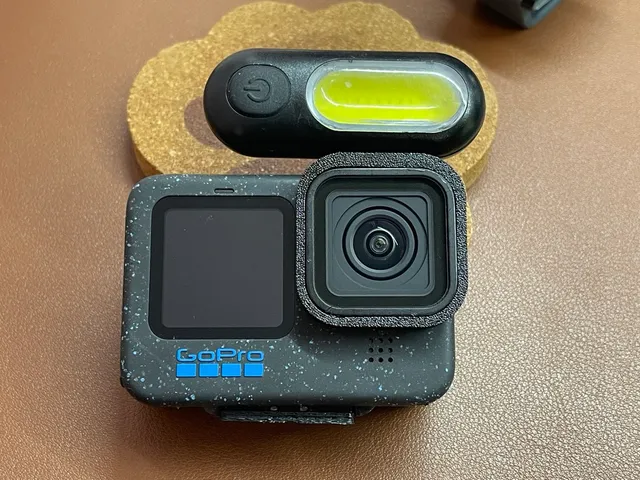 GoPro Hero 12 mini led light mount