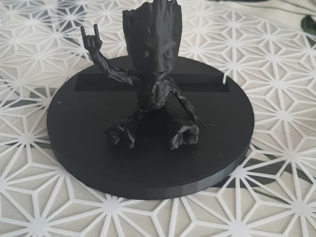 support téléphone Groot