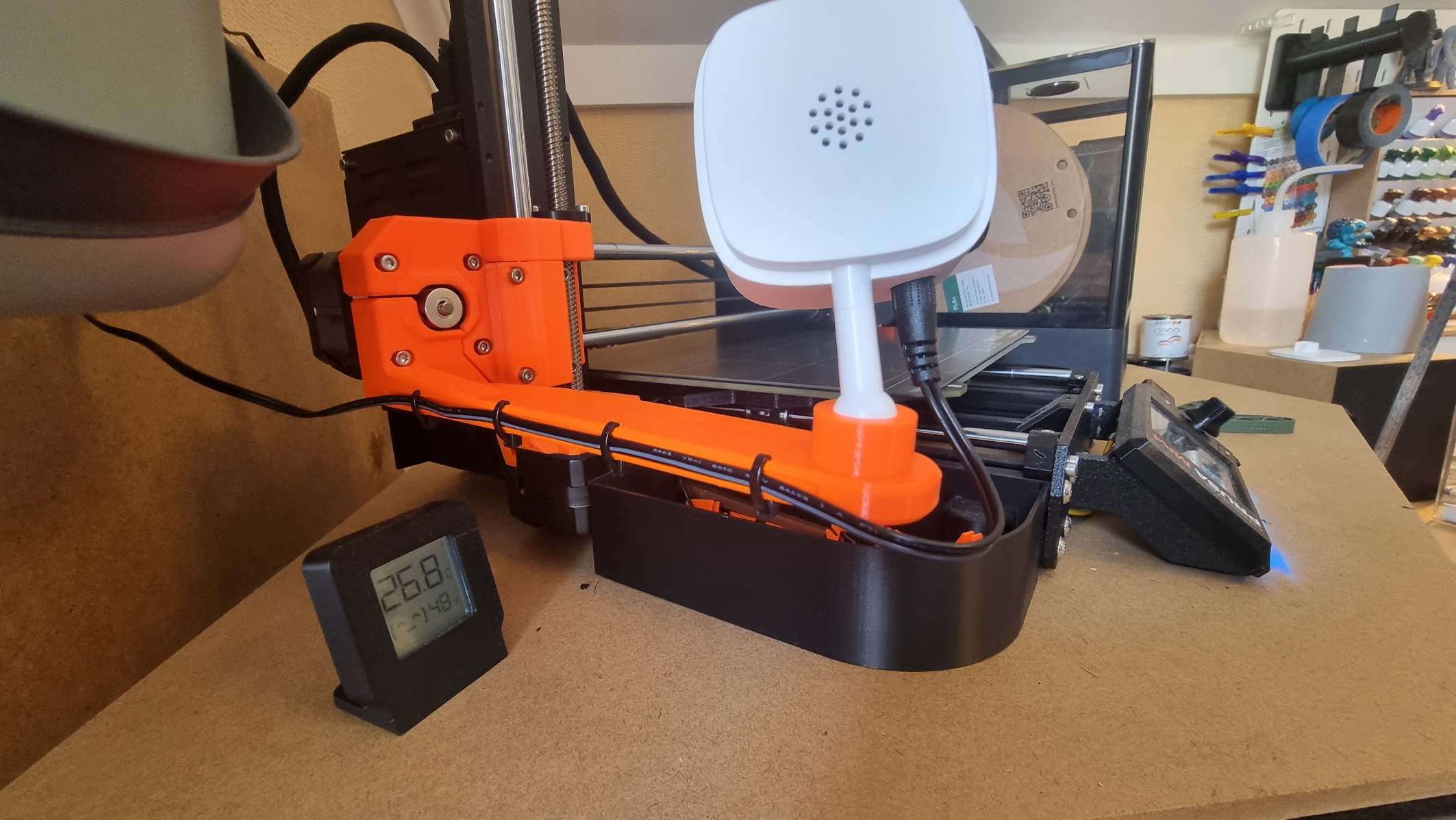 NEW New Remix of Prusa MK4 universal webcam mount - Tapo C100 C110