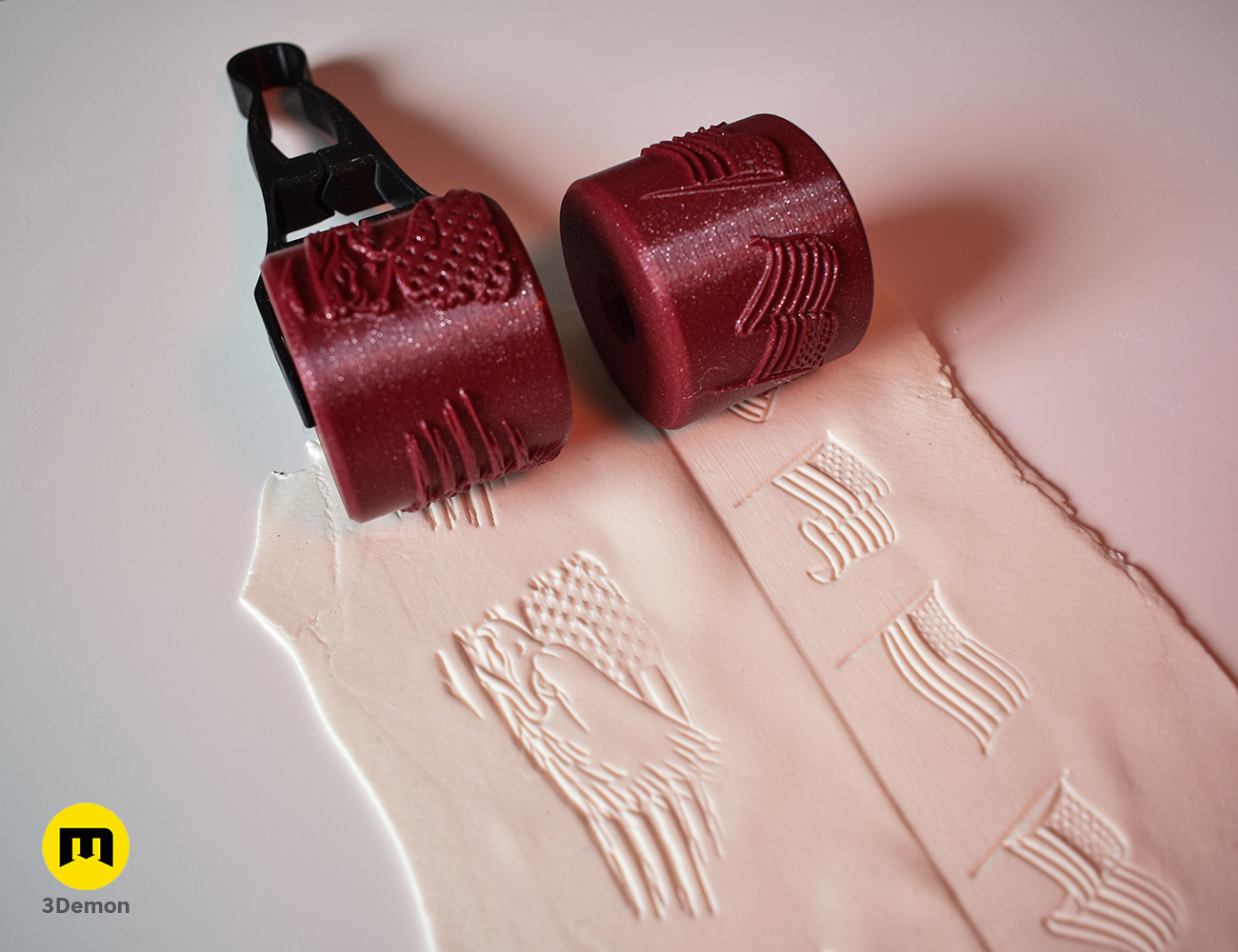 Miniatura 14 do modelo 3D Independence Day Texture Rollers