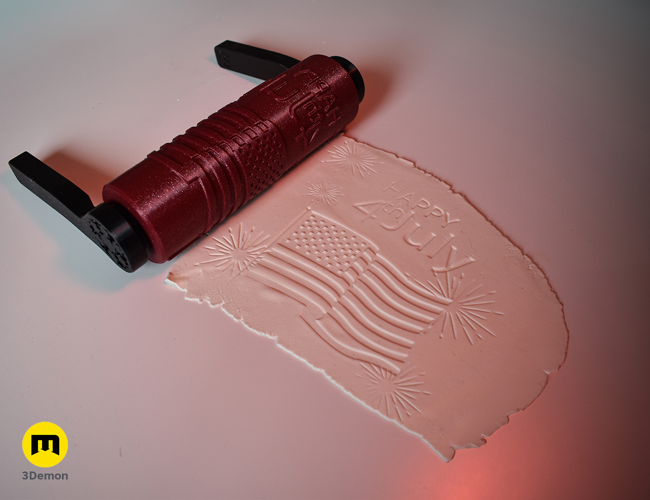 Miniatura 12 do modelo 3D Independence Day Texture Rollers