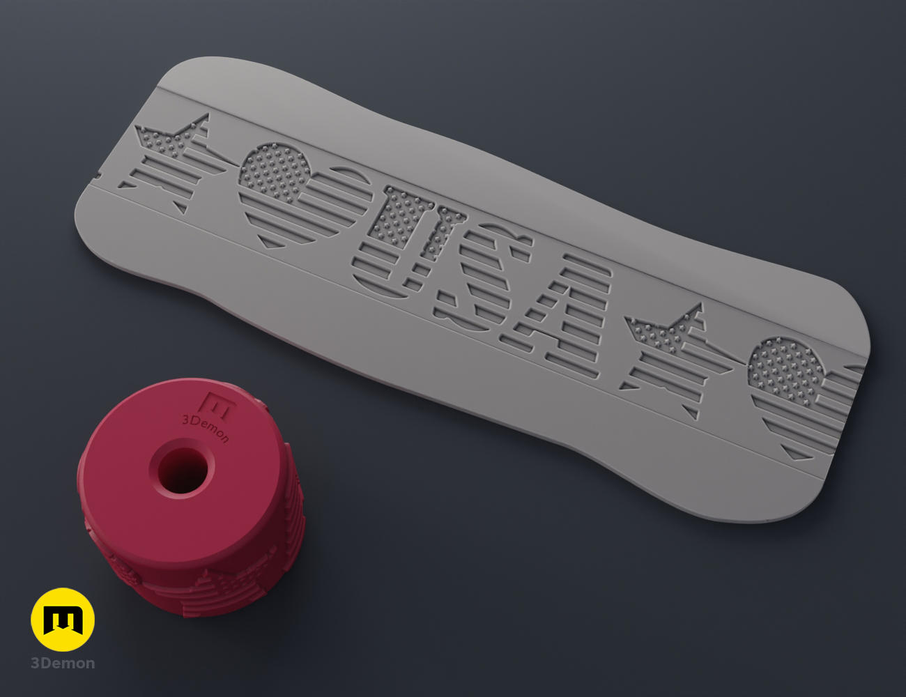 Miniatura 31 do modelo 3D Independence Day Texture Rollers