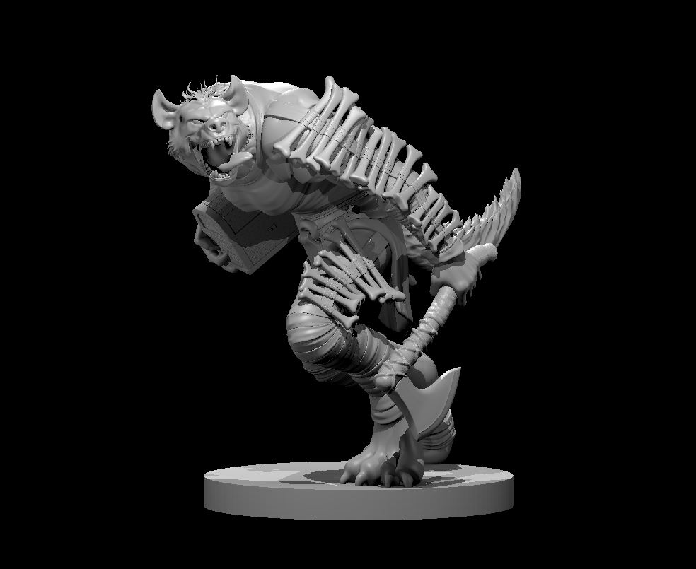 Gnoll Havoc Runner by MZ4250 | Download free STL model | Printables.com