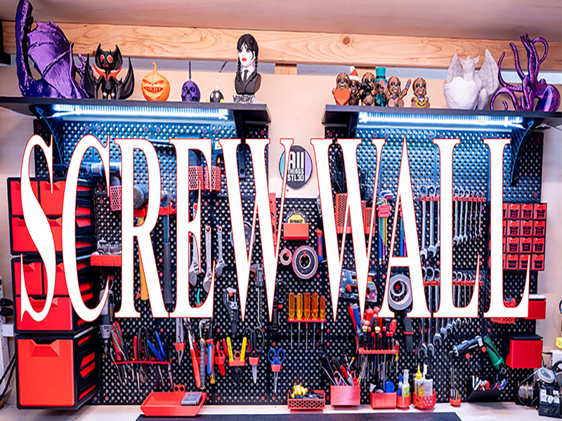 Screw Wall Storage Wall