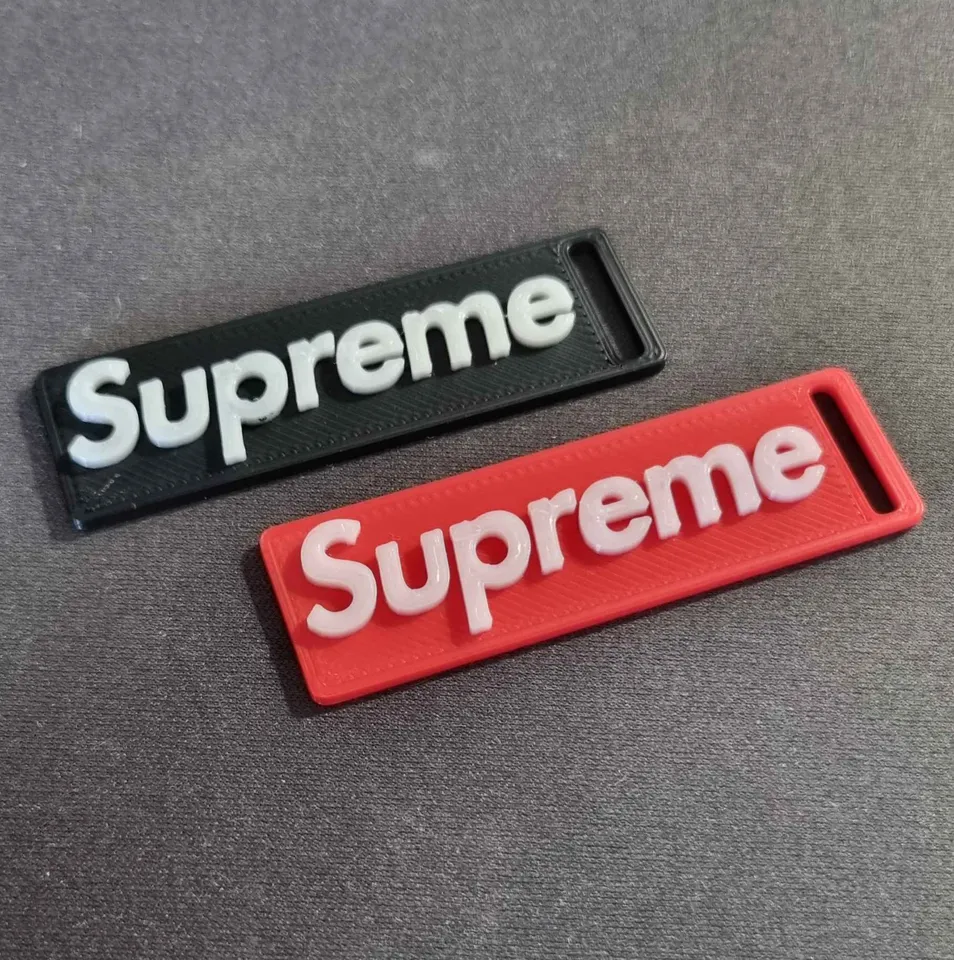 Supreme keychain by V L A D I C | Download free STL model