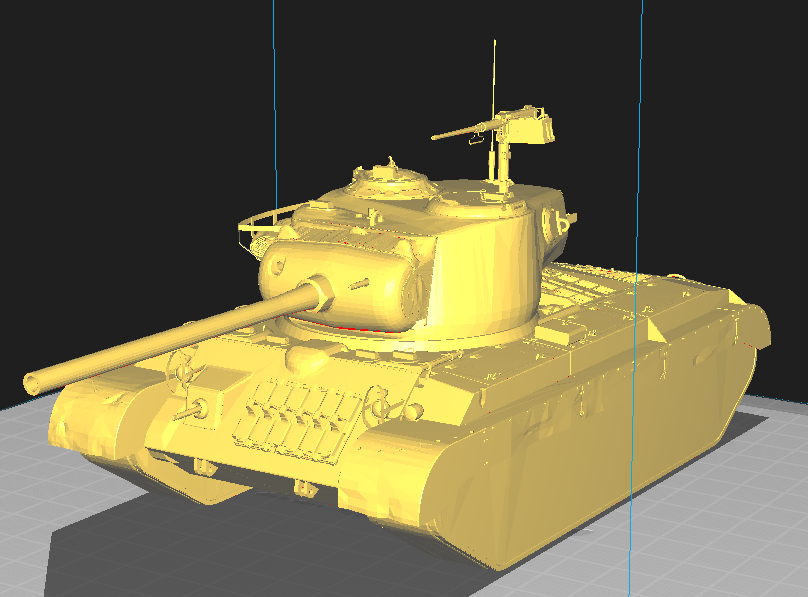 American T25 medium tank by AaronTMG | Download free STL model ...