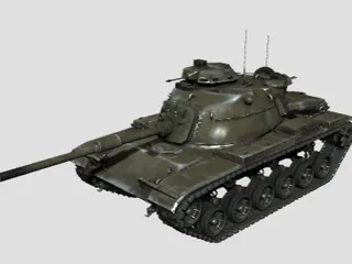 American M60 medium tank by AaronTMG | Download free STL model ...