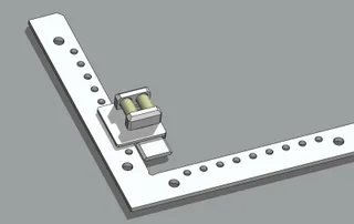 Low Profile Engraving clamp for 3018 CNC