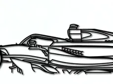 Mercedes AMG F1 Silhouette High Quality