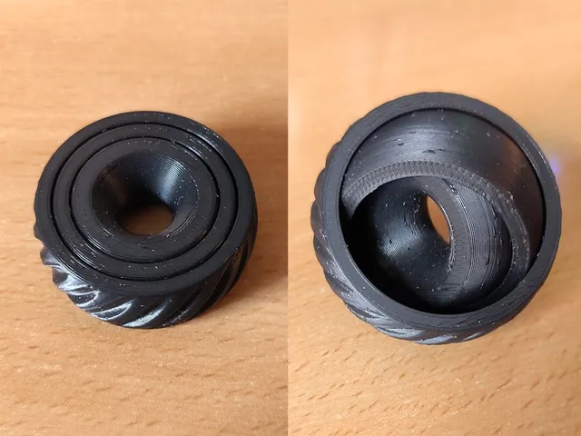 customizable gimbal/gyro fidget