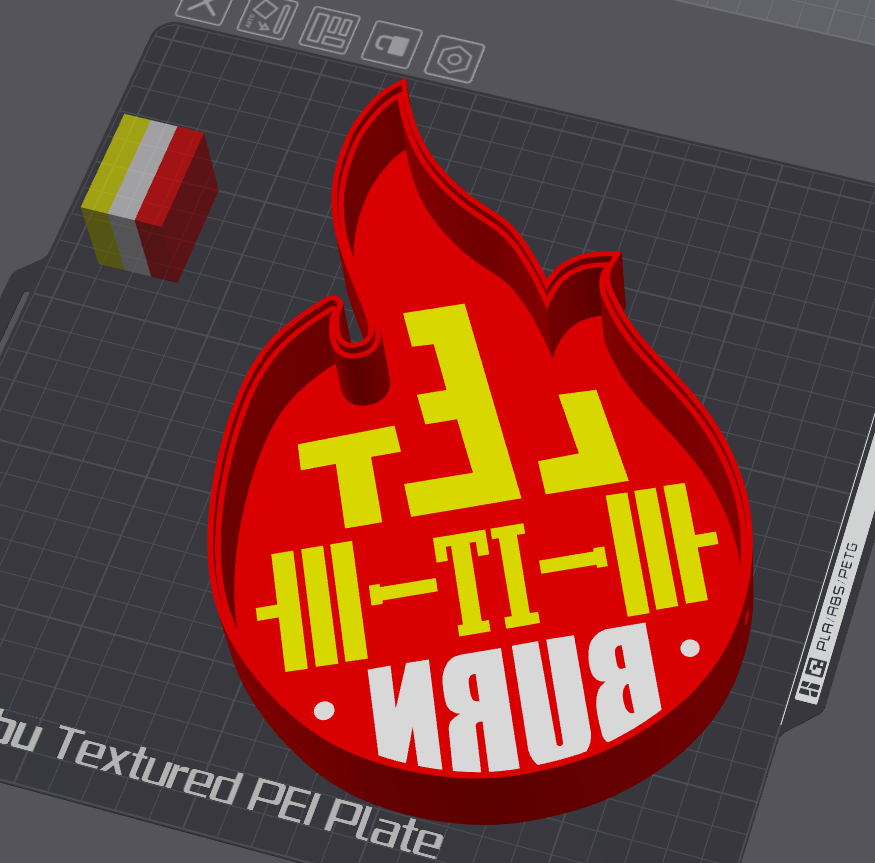 Miniatura 2 do modelo 3D Let it burn - Lightbox
